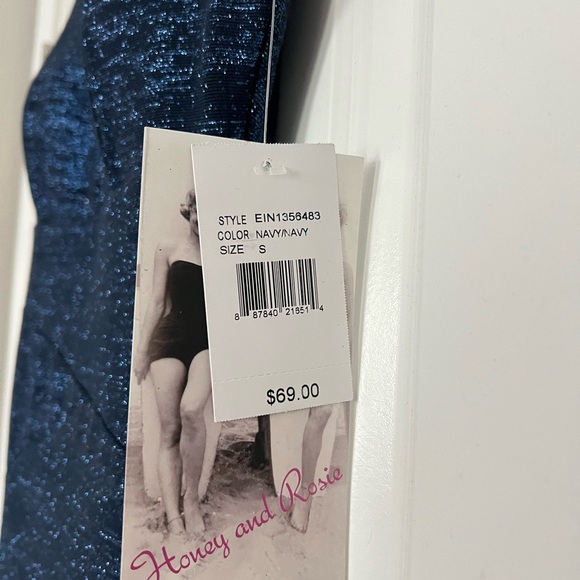 Brand new blue body-con dress - Picture 3 of 3